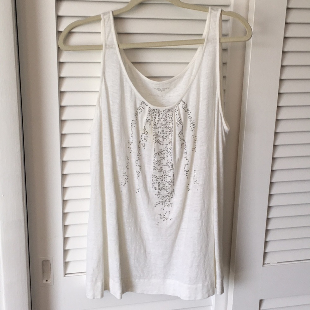 Eileen Fisher tank top linen XL